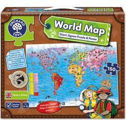 Orchard Toys World Map 150 Bitar
