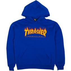 Thrasher Magazine Flame Logo Hoodie Unisex - Royal