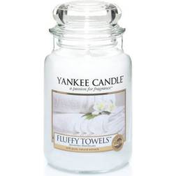 Yankee Candle Fluffy Towels Large Doftljus 623g