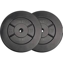 Iron Gym Plate Set 25mm 2x10kg