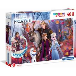 Clementoni Supercolor Puzzle Disney Frozen 2 40 Bitar
