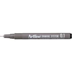 Artline Drawing System Pen Black 0.1mm