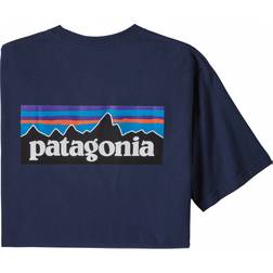 Patagonia P-6 Logo Responsibili-T-shirt - Classic Navy