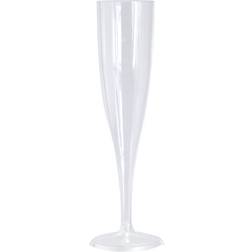 Plastic Champagneglas 10cl 10st