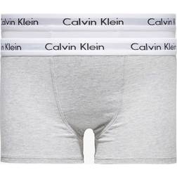 Calvin Klein Boy's Trunks 2-pack - White/Grey Htr (B70B792000)