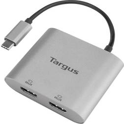 Targus USB C-2xHDMI M-F Adapter
