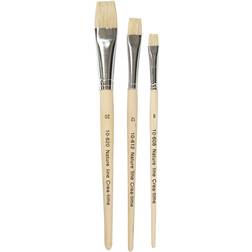 Nature Line Paint Brushes 3-pack