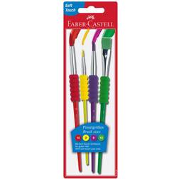 Faber-Castell Soft Touch Brushes 4 Size