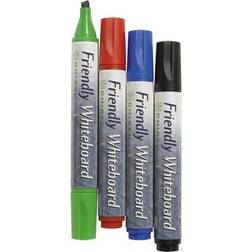 Ballograf Friendly Whiteboard Markers 4-pack
