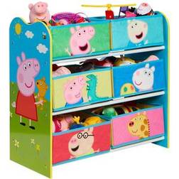 Hello Home Peppa Pig Kid's Toy Storage Unit