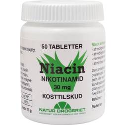 Natur Drogeriet Niacin Nikotinamid 30mg 50 st