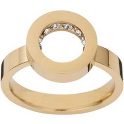 Edblad Monaco Ring - Gold/Transparent