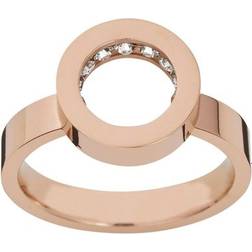 Edblad Monaco Ring - Rose Gold/Transparent