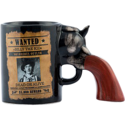 Revolver Wanted Mugg 40cl