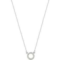 Edblad Monaco Mini Necklace - Silver/Transparent