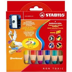 Stabilo Woody 3 in 1 Crayons