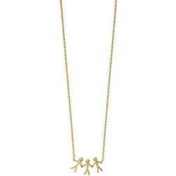 ByBiehl Together Family 3 Necklace - Gold