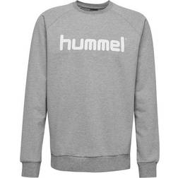 Hummel Go Kids Cotton Logo Sweatshirt - Grey Melange (203516-2006)