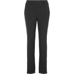 Vero Moda Maya Tailored Trousers - Grey/Dark Grey Melange