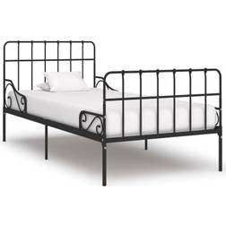 vidaXL Bed Frame with Slatted Base 95cm Sängram 90x200cm
