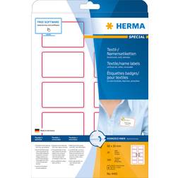 Herma Name/Textile Labels Removable A4