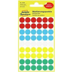 Avery Multicolour Dot Stickers