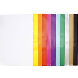 CChobby Glazed Paper Assorted Colours 32x48cm 80g 25 sheets