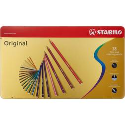 Stabilo Original Thin Lad Coloured Pencils 38-pack
