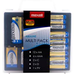 Maxell Alkaline Multipack Compatible 23-pack