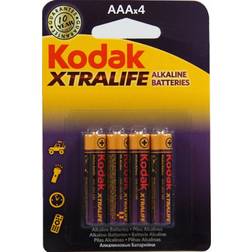 Kodak Xtralife Alkaline 4xAAA Compatible