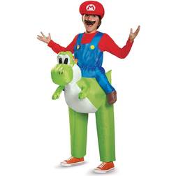 Nintendo Uppblåsbar Ridande Super Mario Barn Maskeraddräkt