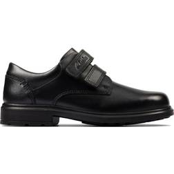 Clarks Kid's Remi Pace - Black Leather