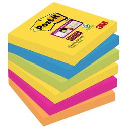 3M Post-it Super Sticky Notes Rio De Janeiro Collection 76x76mm