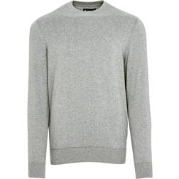 Barbour Light Cotton Sweater - Grey Marl