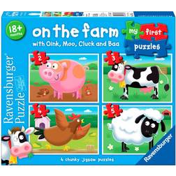 Ravensburger My First Puzzles On The Farm 14 Bitar