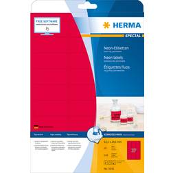 Herma Neon Labels A4