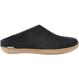 Glerups Slip-on with Leather Sole - Charcoal