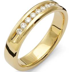 Flemming Uziel Signo B086 Ring - Gold/Diamonds