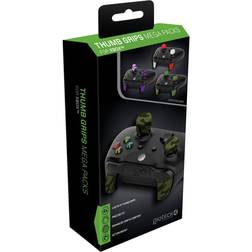 Gioteck Xbox One Thumb Grips Mega Pack - Black/Green