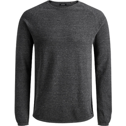 Jack & Jones Hill Sweater - Dark Grey Melange