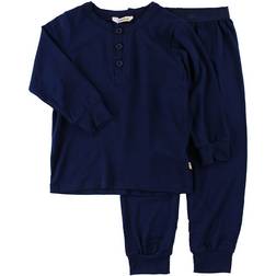 Joha Bamboo Pyjama Set - Navy Blue (51912-354-447)