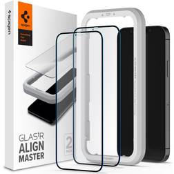 Spigen GLAS.tR AlignMaster Screen Protector for iPhone 12 Pro Max 2-Pack