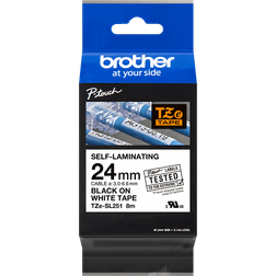 Brother P-Touch Labelling Tape Black on White