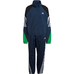 adidas Game-time Woven Tracksuit Women - Crew Navy/Crew Red/White