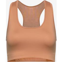 Stay in place Compression Sports Bra - Tan Line