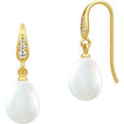 Julie Sandlau Ocean Earrings - Gold/Pearl/Transparent