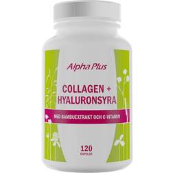 Alpha Plus Collagen + Hyaluronsyra 120 st