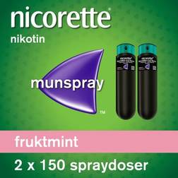 Nicorette QuickMist Fruktmint 1mg 2 st 150 doser Munspray