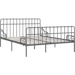 vidaXL Bed Frame with Slatted Base 95cm Sängram 200x200cm