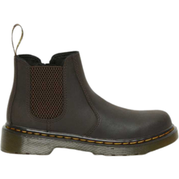 Dr Martens 2976 Wildhorse Leather Chelsea Boots - Dark Brown Wildhorse Lamper
